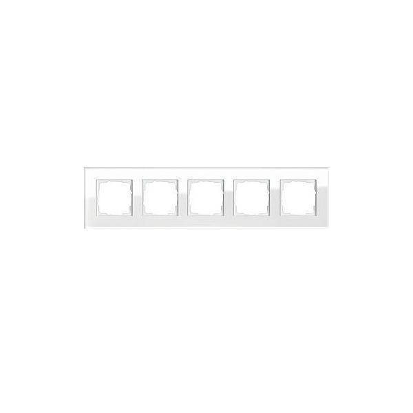 GIRA Esprit Glas, Weiß, Schraubenlos, 95 mm, 380,2 mm, 9,85 mm, 55 x 55 mm