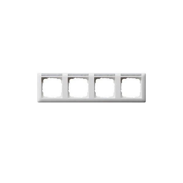 Gira Rahmen 4-fach waagerecht 109427-0