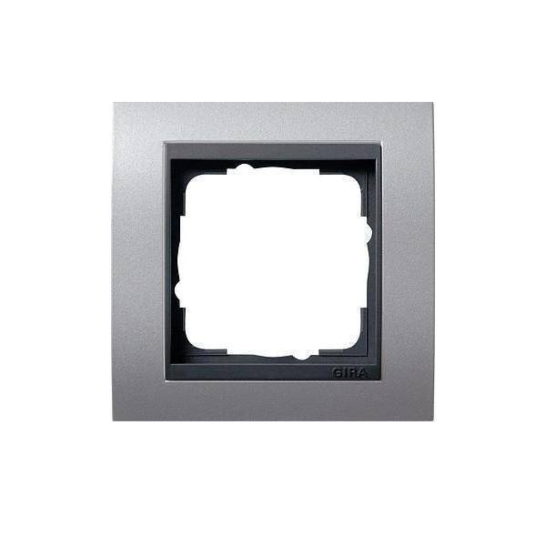 GIRA Event, Aluminium, Anthrazit, Schraubenlos, 90 mm, 90 mm, 1,14 cm, 1 Stück(e)