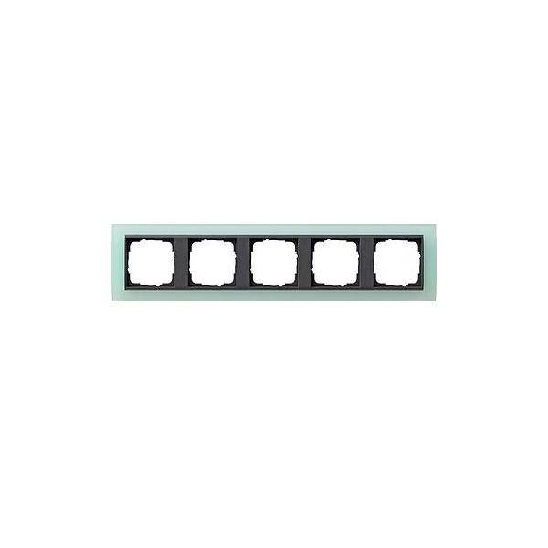 Gira Abdeckrahmen 5f.opak mint 021585