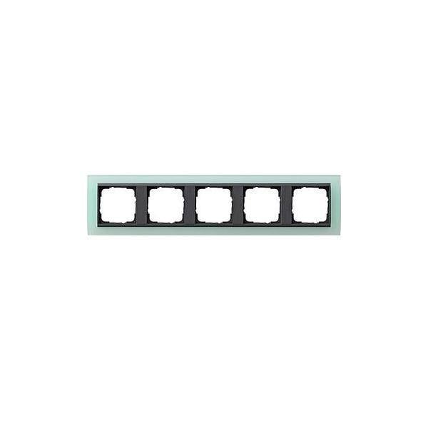Gira Abdeckrahmen 5f.opak mint 021585-0