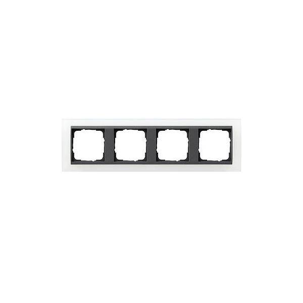 Gira Abdeckrahmen 4f.opak ws 021424-0