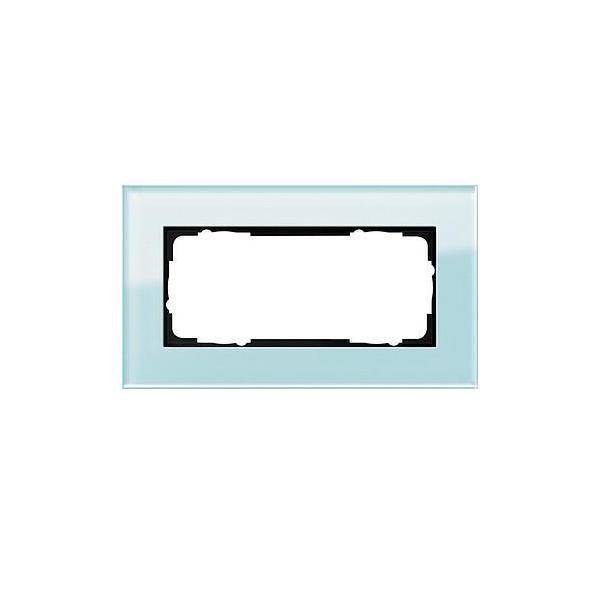 Gira Abdeckrahmen 2f.glas 100218