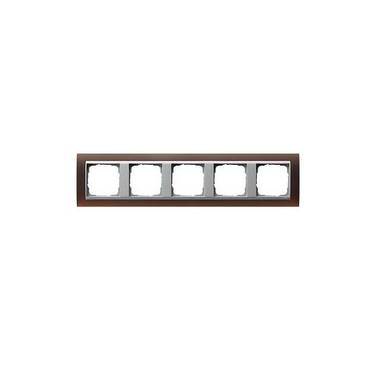 Gira Abdeckrahmen 5f.opak dbr 021559