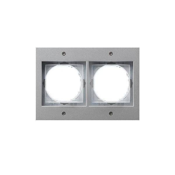GIRA TX_44, Aluminium, Thermoplast, konventionell, 110 mm, 157 mm, 1,63 cm