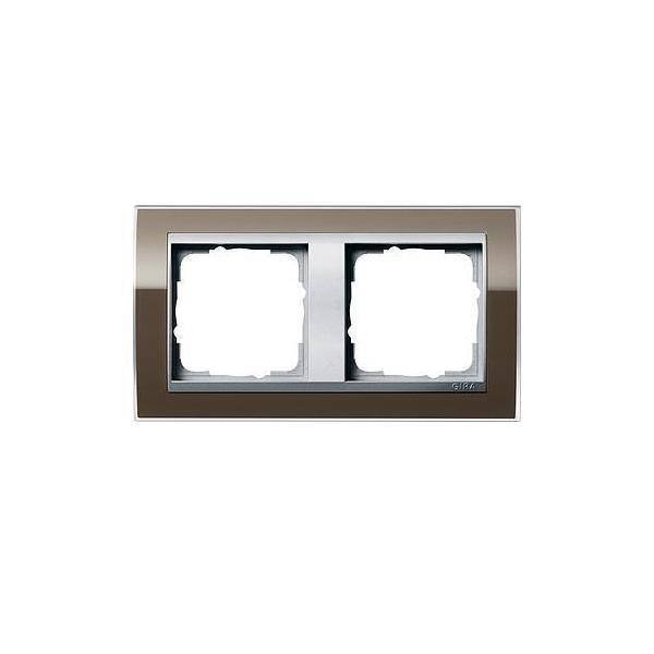 Gira Abdeckrahmen 2fach 0212766-0