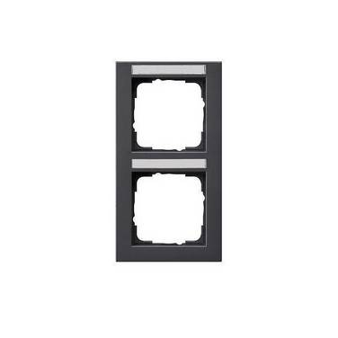 Gira Abdeckrahmen 2f. anth 110223