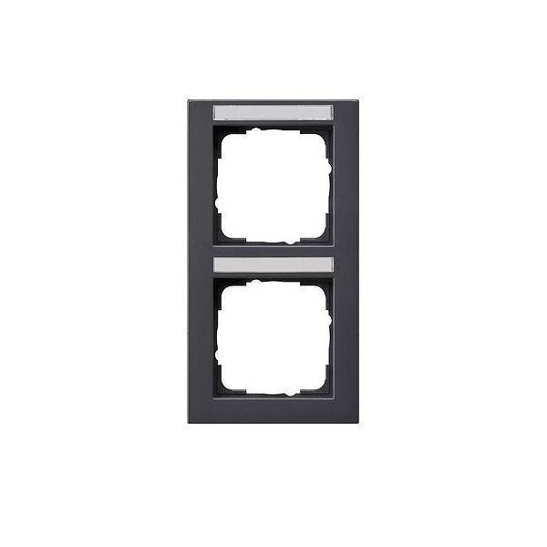 Gira Abdeckrahmen 2f. anth 110223-0