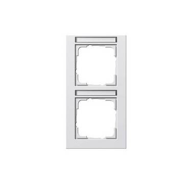 Gira Abdeckrahmen 2f. rws/matt 110222