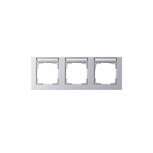 Gira Abdeckrahmen 3f .alu 109325-0