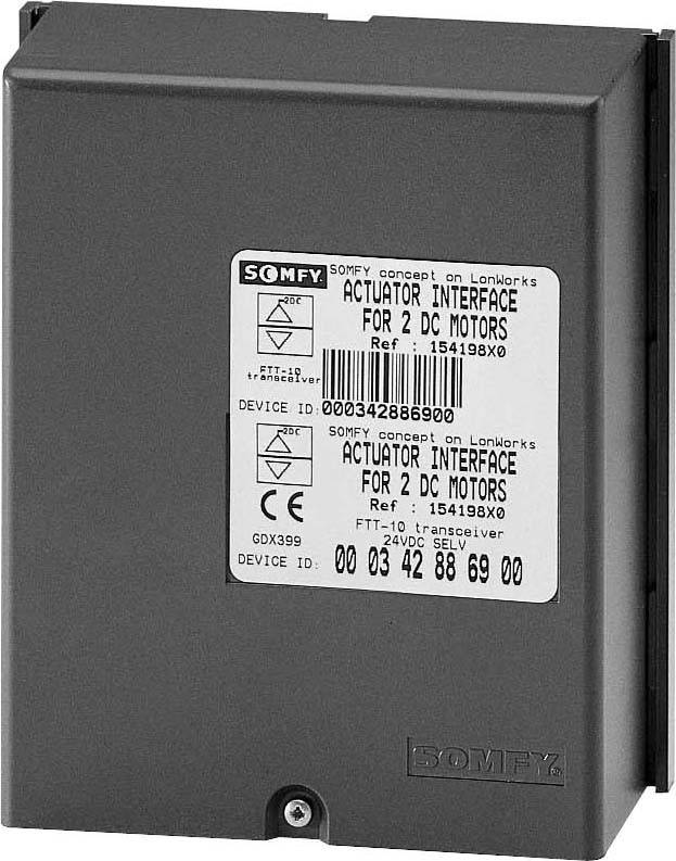 Somfy Jalousieaktor KNX/EIB 4 AC 1860116-1