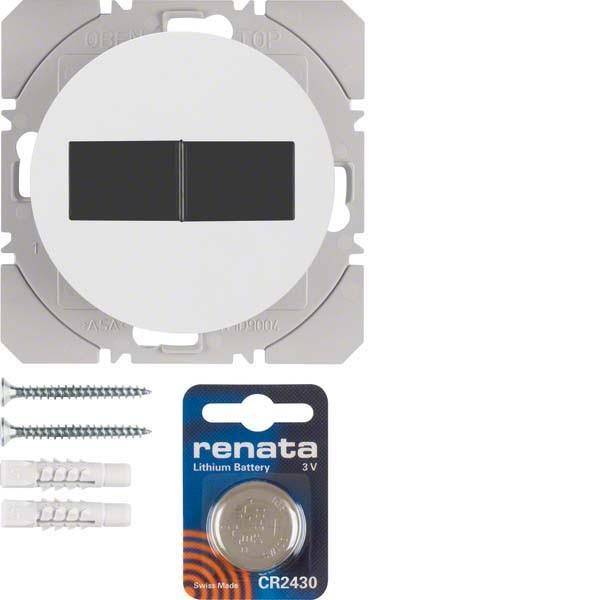 Berker KNX-Funk Wandsender 2fach 85656139-0