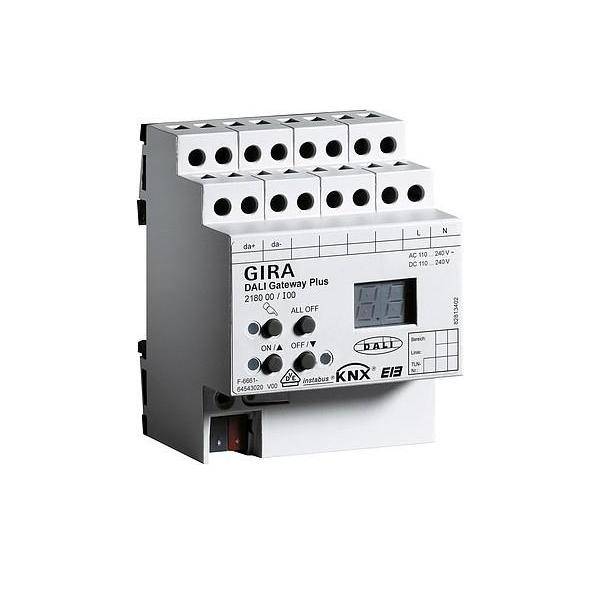 GIRA - Gateway 218000 DALI Plus KNX REG-0