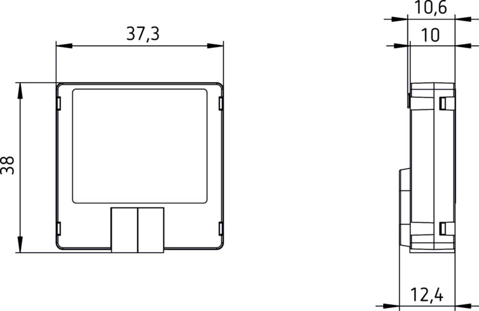 Theben 4800404 Binäreingang LUXORliving T4-1