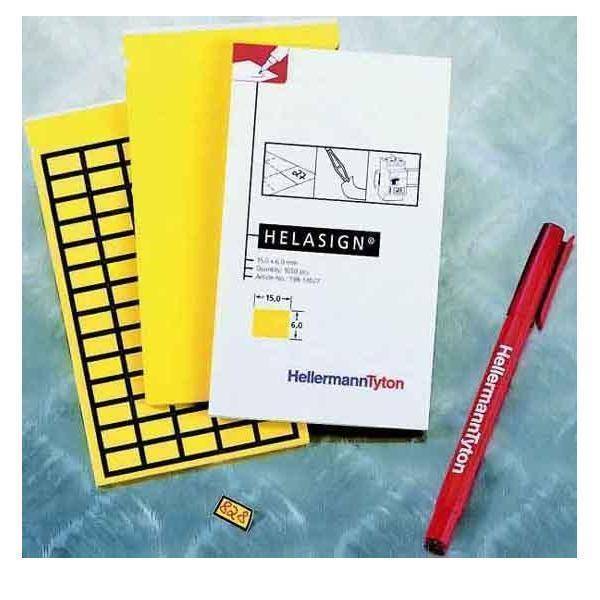 HellermannTyton Etiketten TAG121B-270-YE