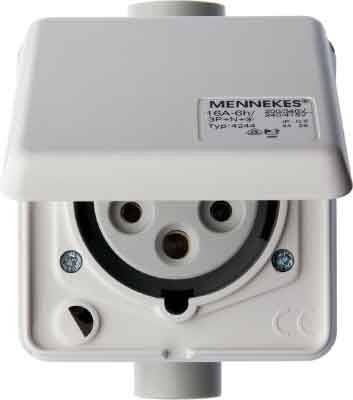 Berker CEE-Steckdose 5-polig Up 568001-1