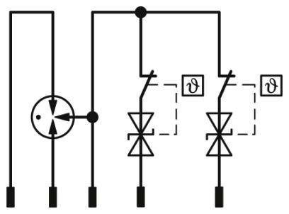 Phoenix Contact Überspannungsschutzstecker 12V DC TTC-6P-2X1-12DC-I-P-0