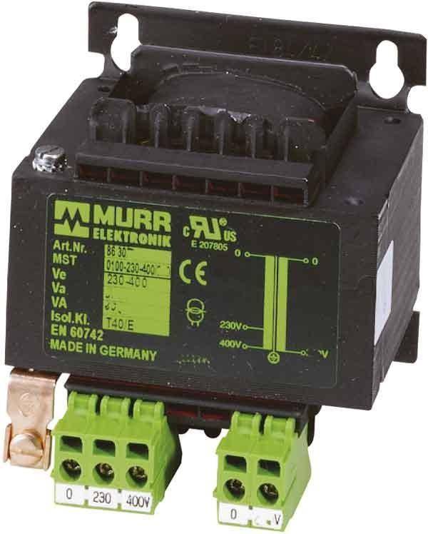 Murrelektronik 86345 Sicherheitstransformator 1 x 230 V/AC, 400 V 