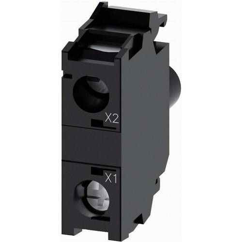 Siemens Lampenfassungsblock LED AC 230V 3SU1401-1BF60-1AA0 m.Leuchtmittel