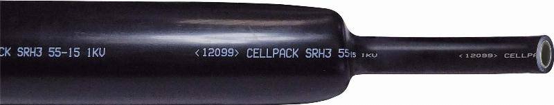 Cellpack Schrumpfschlauch SRH3 92-25 /1000 schwarz dickwandig-0