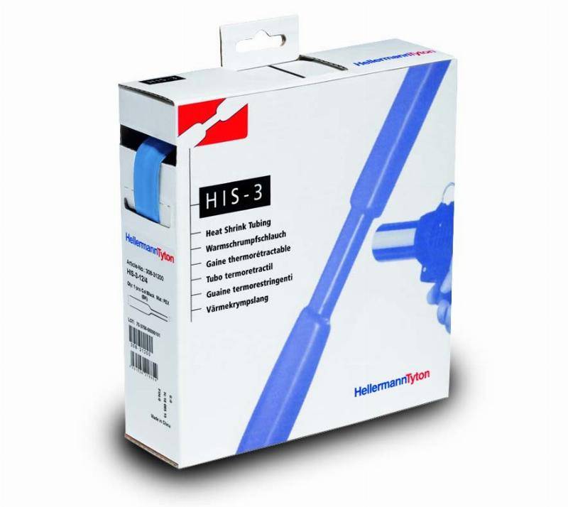 HellermannTyton Schrumpfschlauch HIS-3-1,5/0,5-PO-0