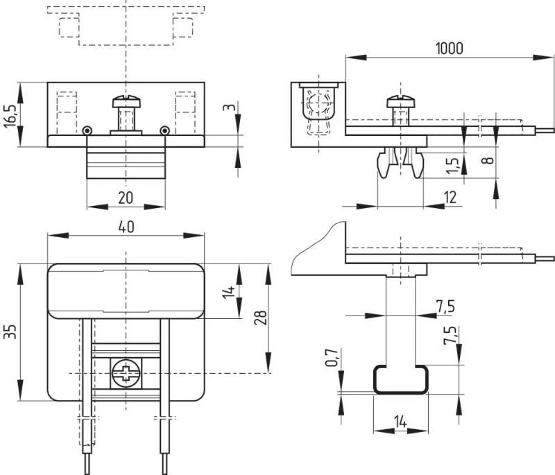 Schmersal Magnetschalter BN 85-r-2