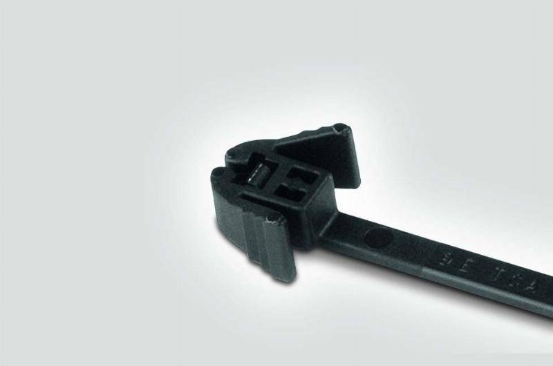 100 Stk. HellermannTyton Kabelbinder REZ300-N66-B-0