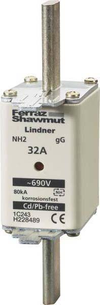 3 Stk. Mersen NH-Sicherungseinsatz SF NH2GG69V315-0