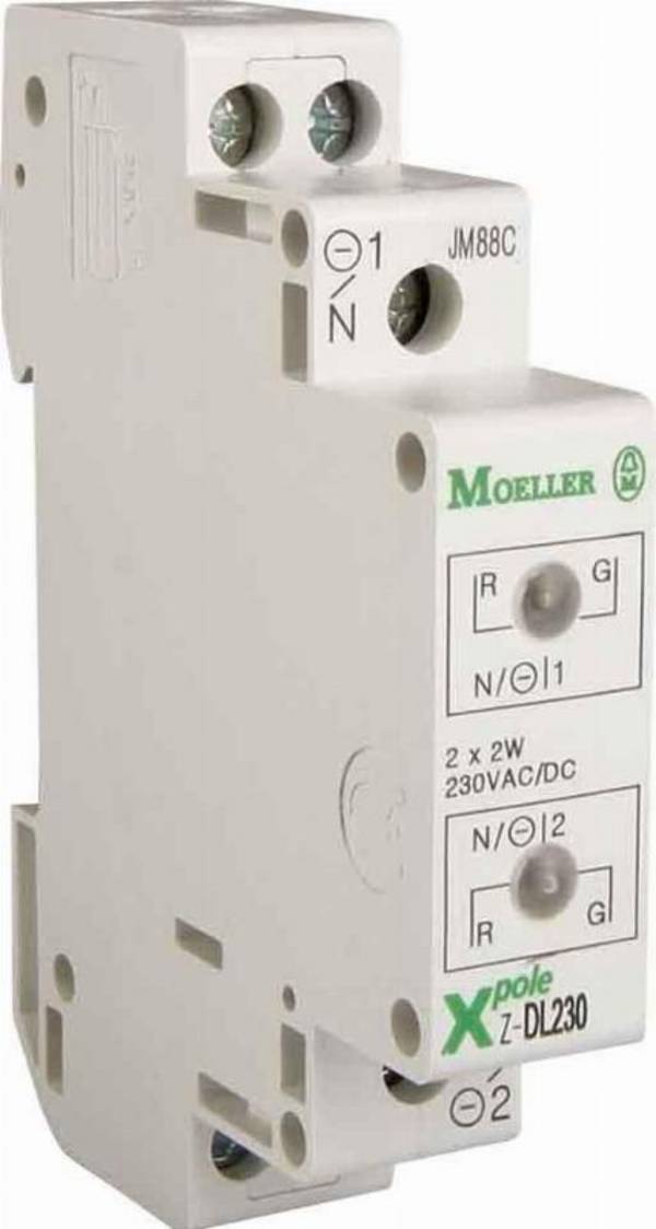 2 Stk. Eaton Doppelleuchte LED Z-DLD/2/230