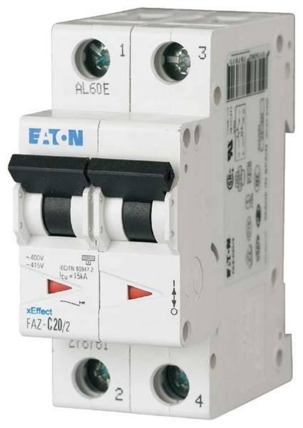 Eaton Leitungsschutzschalter FAZ-C25/2