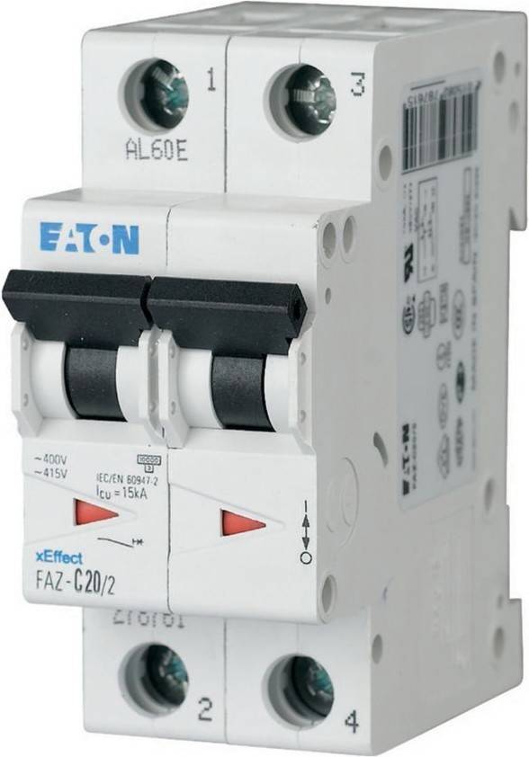 Eaton Leitungsschutzschalter FAZ-C25/2-4