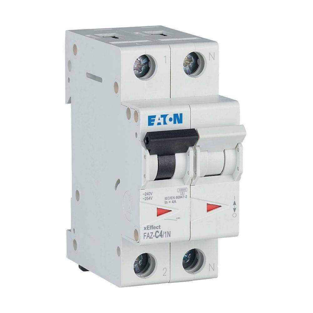 Eaton Leitungsschutzschalter FAZ-C4/1N-3