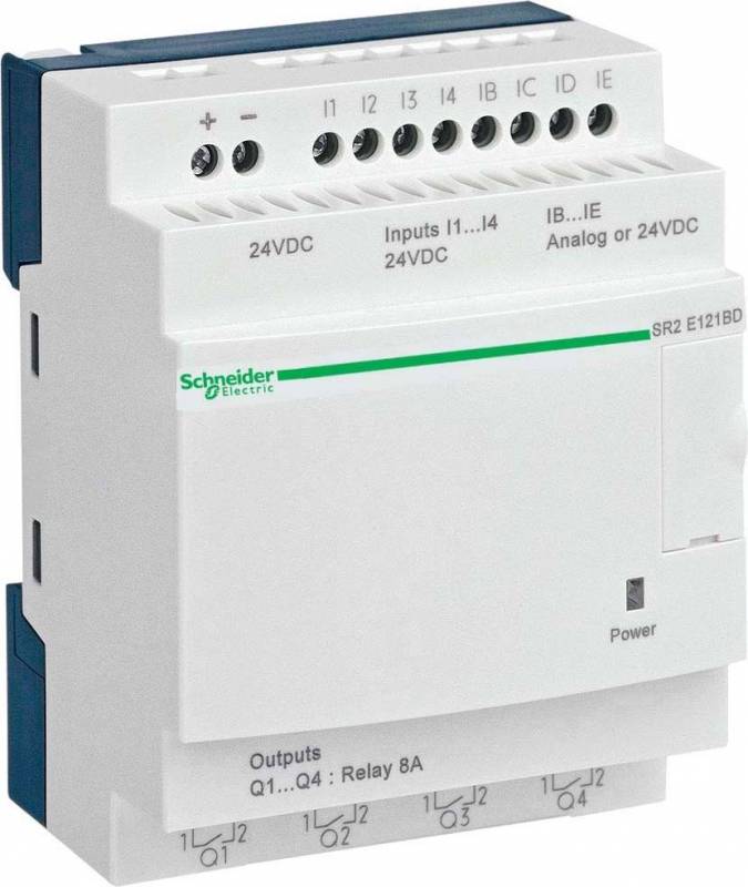 Schneider Electric Zelio Logic Logikmodul, 6 Eing. Relais Ausg.Typ Diskret Eing.Typ-0