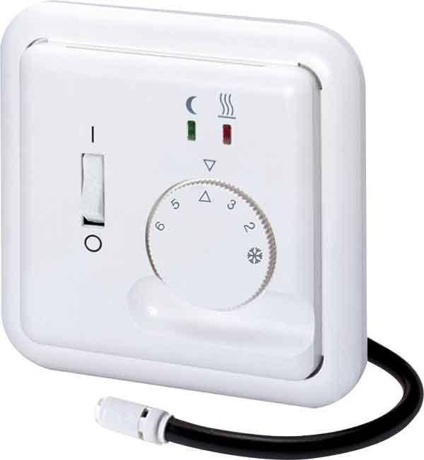 EBERLE EBERLE Fußbodentemperaturregler ws 1S UP Fre L2A IP30 230V Ein/Aus m.TempAbsenk