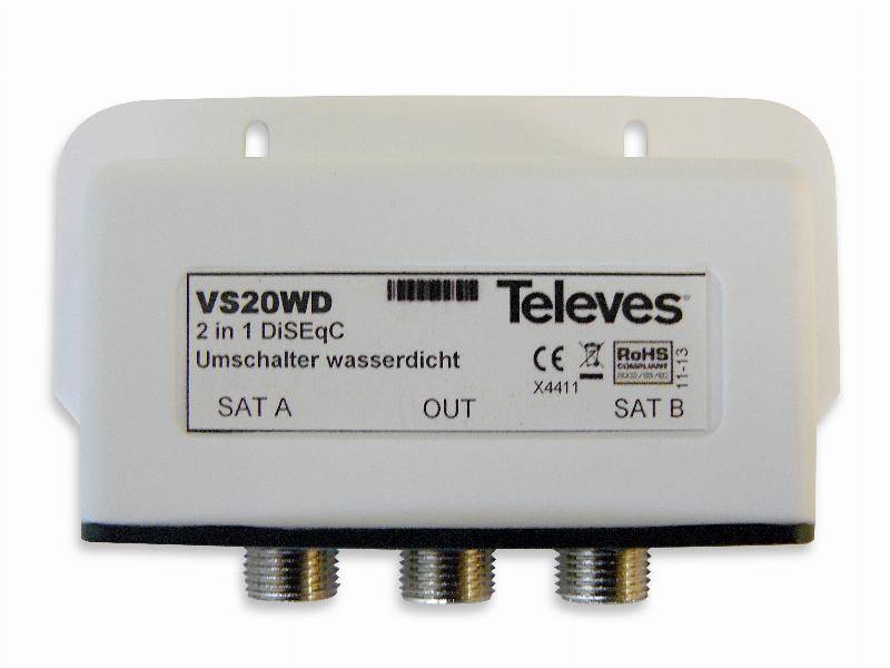 Televes DiSEqC-Umschalter VS 20 WD-0
