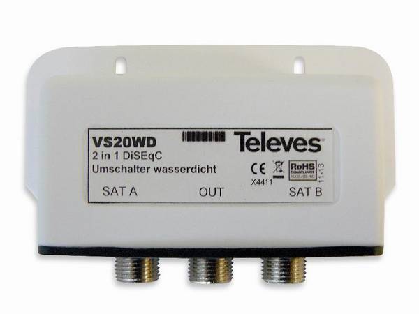 Televes DiSEqC-Umschalter VS 20 WD