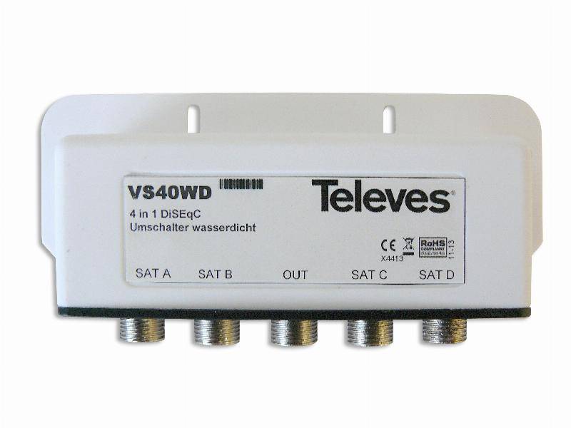 Televes DiSEqC-Umschalter VS 40 WD-0