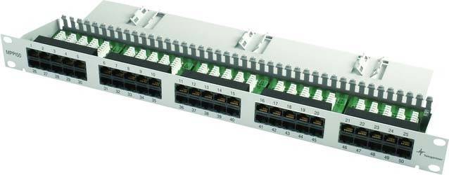 Telegärtner 19Z ISDN-Panel 1HE 100007039-1