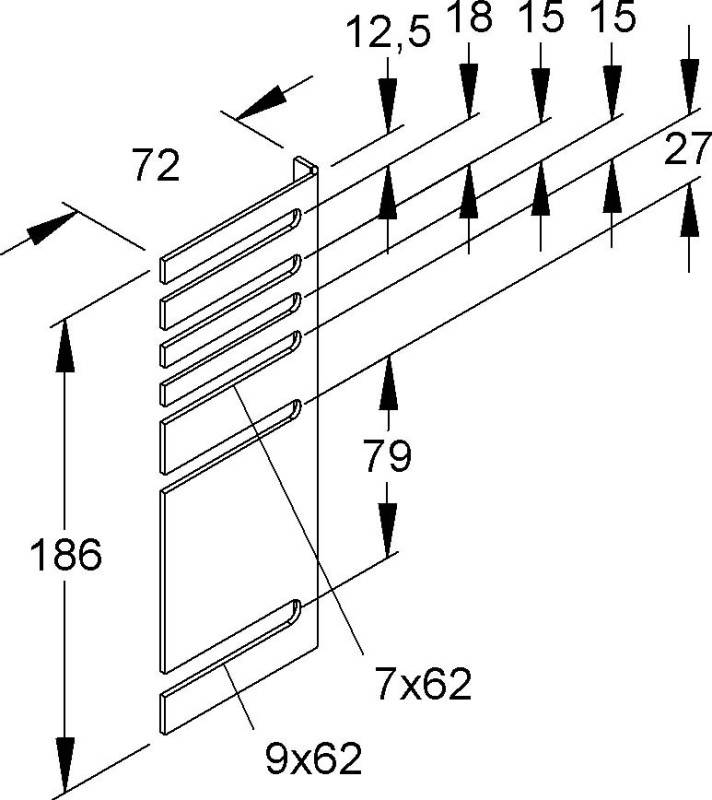 20 Stk. Niedax Stabilisierungsprof. GSP 213-220-1