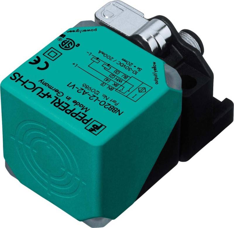 Pepperl+Fuchs Induktiver Sensor PNP NBN40-L2-A2-V1-2