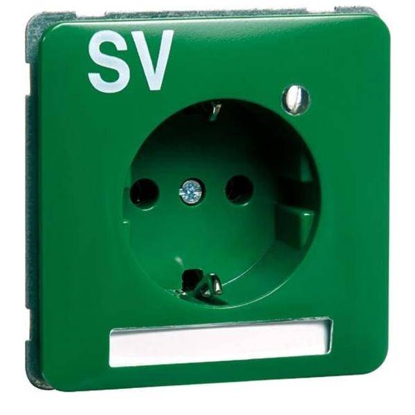 Peha SCHUKO-Steckdose gn D80.6511.42LED/4NASV-0