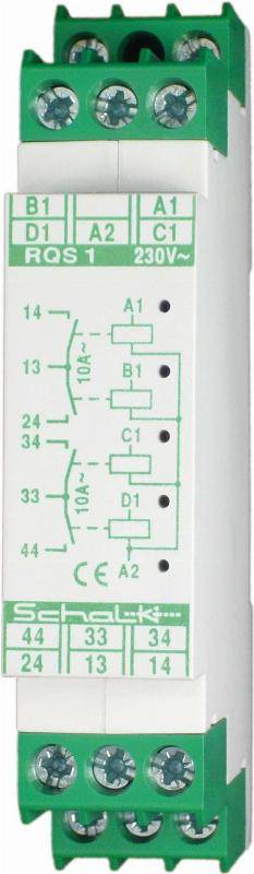 Schalk Vierfachrelais RQS 1 (230V AC)-0