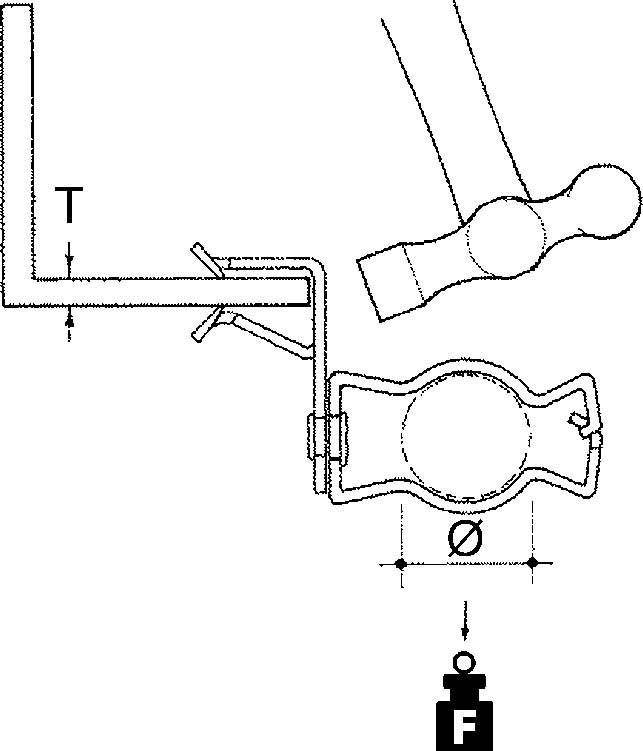 25 Stk. Niedax Flanschkralle AH38-GM1926-0
