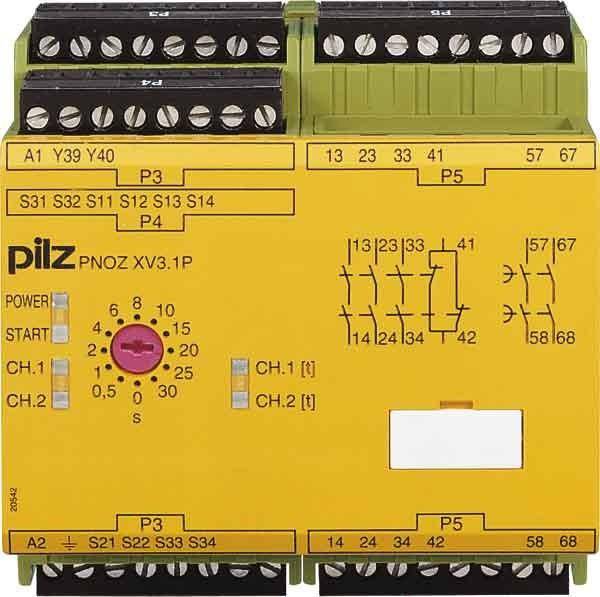 Pilz Not-Aus-Schaltgerät PNOZ XV3.1P #777520-0