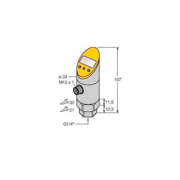 Turck Drucksensor PS010V5012UPN8XH1141