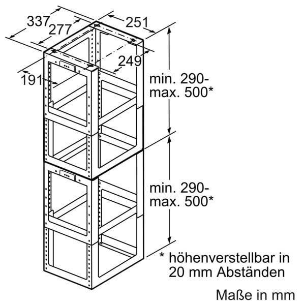 Bosch MDA Montageturmverlängerung DHZ1253-1