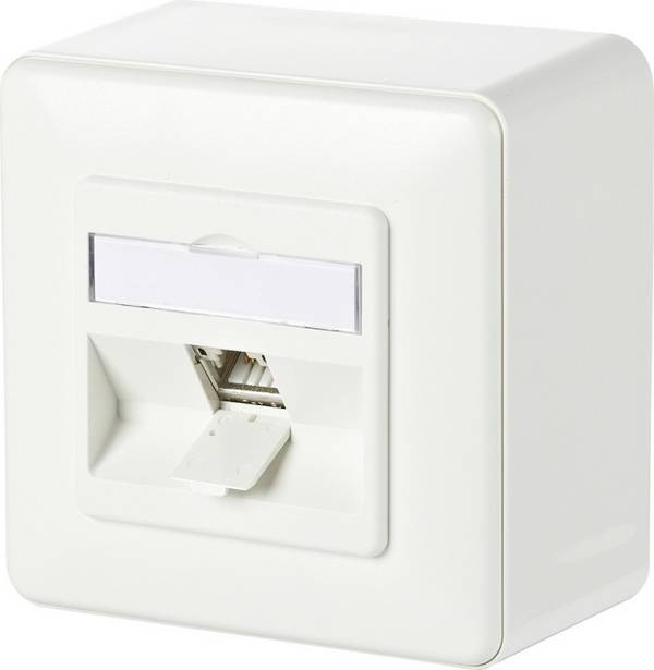 10 Stk. Metz Connect Anschlussdose C6Amodul AP