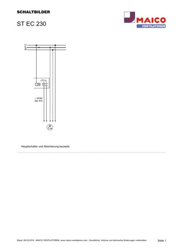 Maico Potentiometer ST EC 230-1