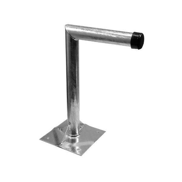 Televes Winkelwandhalter Stahl WA: 44 cm, Rohr 48 mm (WWH44)-0