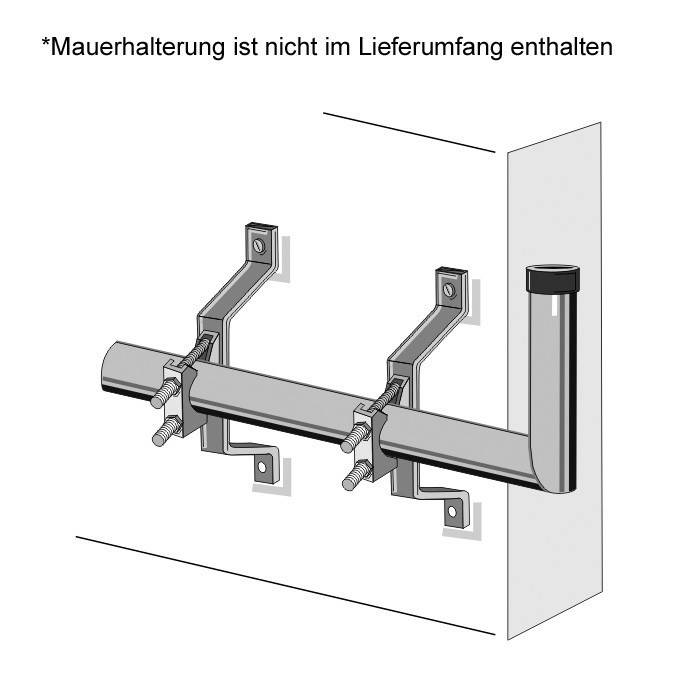 Televes Winkelrohr A10030W-1